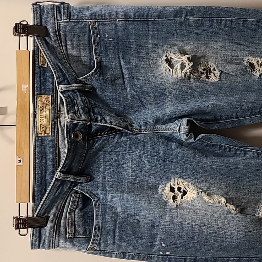 💥HOST PICK💥 Vintage Guess s.27 Mini Flare jeans - Picture 2 of 9